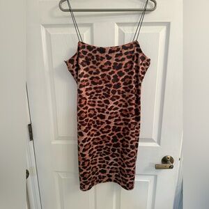 Topshop Cheetah print dress NWOT